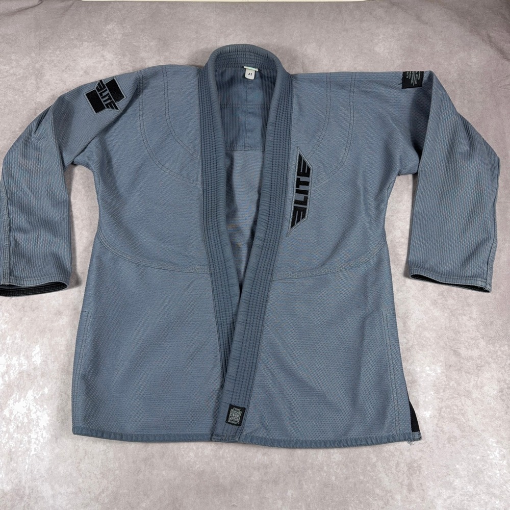 Elite Sports BJJ Gi Kimono Jacket Technical Fightwear Size A1 Blue Martial‎ Arts